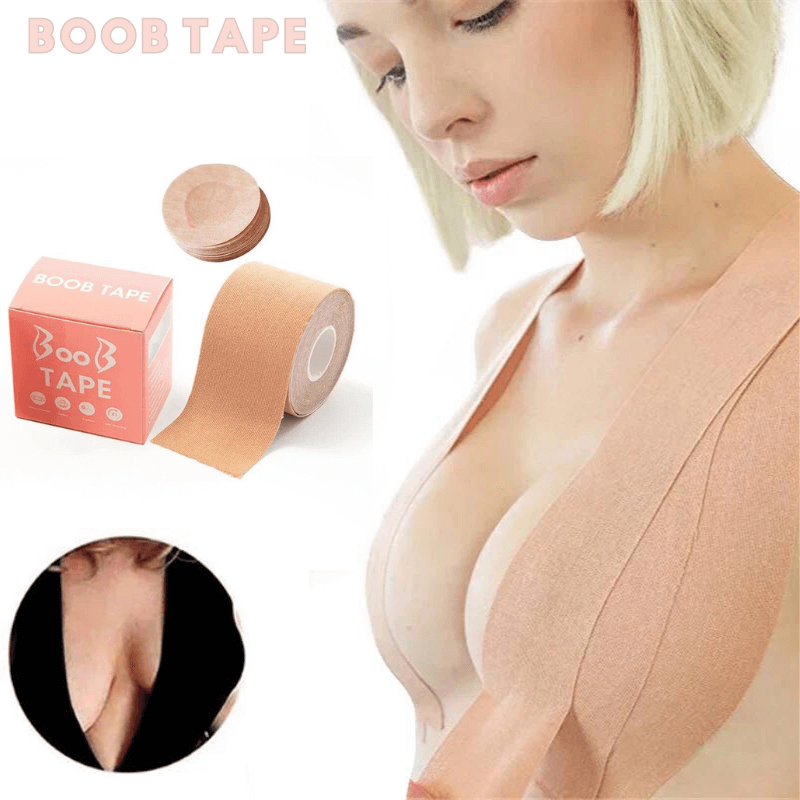 BOOB TAPE - Sutiã invisível de fita de algodão